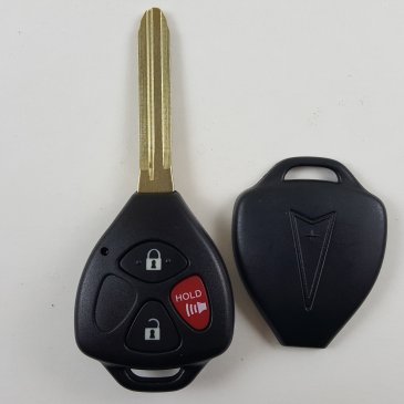 PONTIAC VIBE HEAD KEY 3B CHIP- 68 DOT UNCUT BLADE