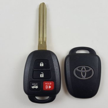 TOYOTA HEAD KEY H-CHIP UNCUT BLADE 4B